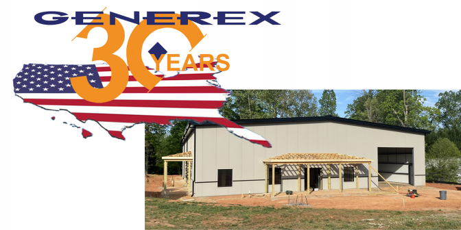 30 Years of GENEREX – New American Headquarters in Mooresville NC | Generex